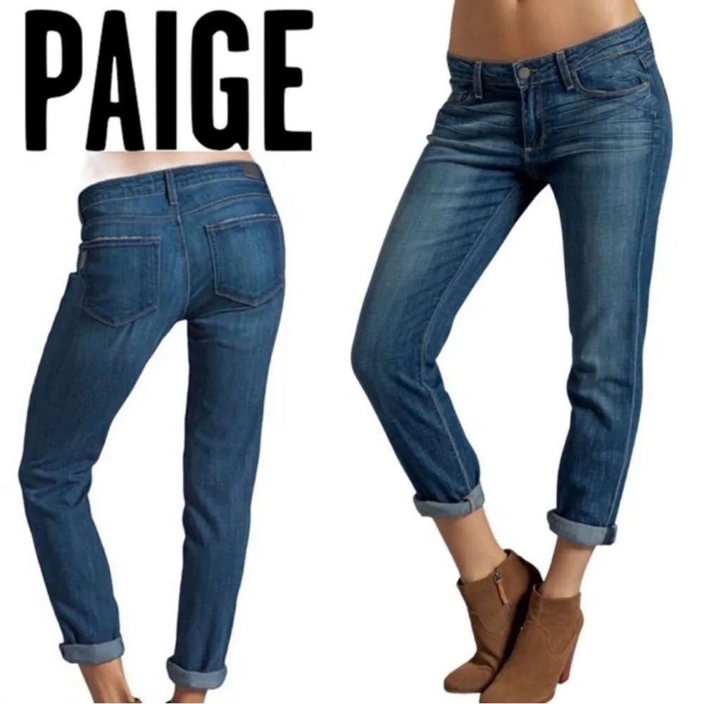 Paige Women's Blue Jeans - Picture 1 of 8